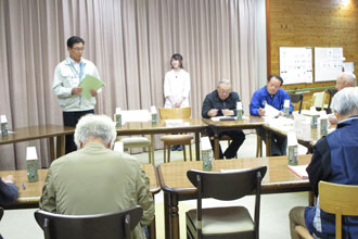 福寿荘デイサービス 5回シリーズで「男の介護教室」を開き、地域に住まわれている方が参加されました。