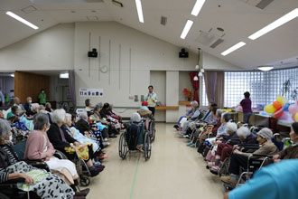特別養護老人ホーム 福寿荘 福寿荘小運動会をしました